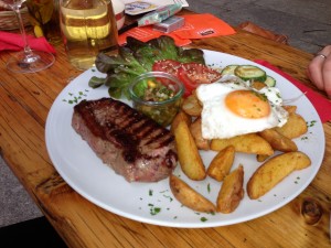 Argentinisches Steak im Gloria Berlin
