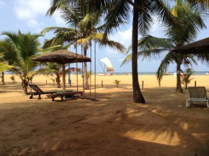 Hotelstrand Goldi Sands Negombo Sri Lanka